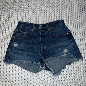 Levi’s High Rise 501 Shorts
